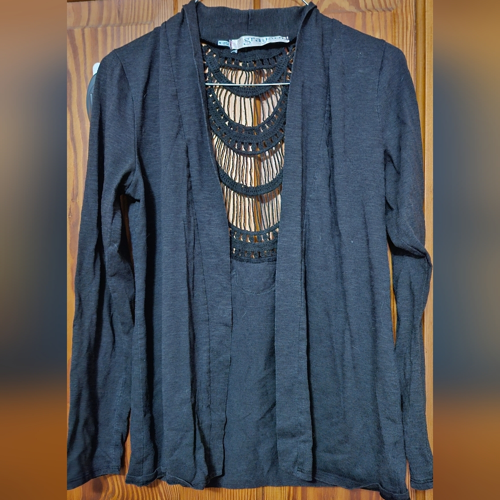 Black over shirt